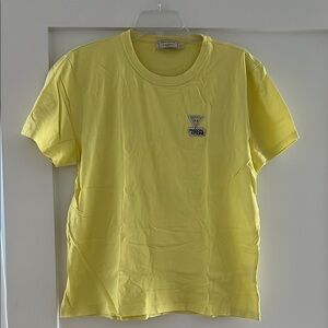 Maison Kitsune Yellow Short Sleeve Tee